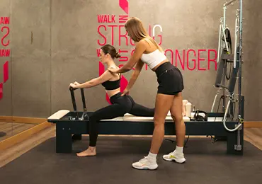 Привилегия индивидуального занятия по реформер-пилатесу на протяжении всего вашего отдыха!