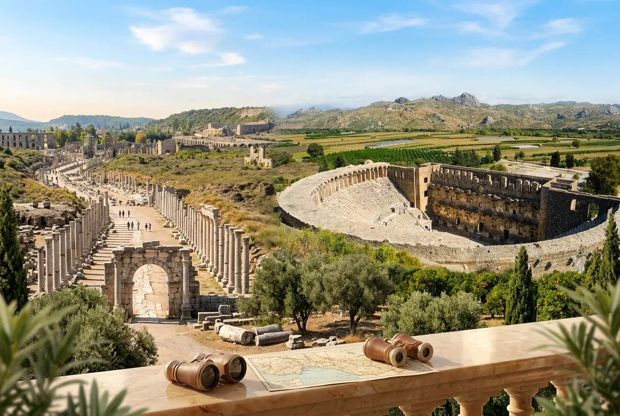 Kirman Antalya'nın Antik Kentleri: Perge ve Aspendos