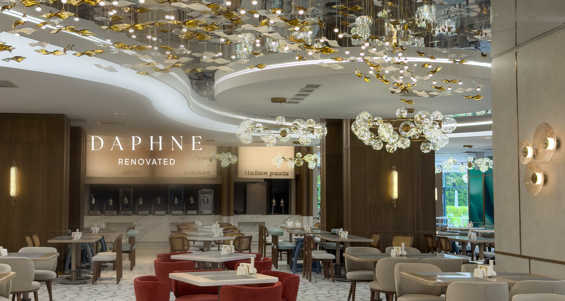Главный ресторан Daphne в Sidera Kirman Premium обновлён!